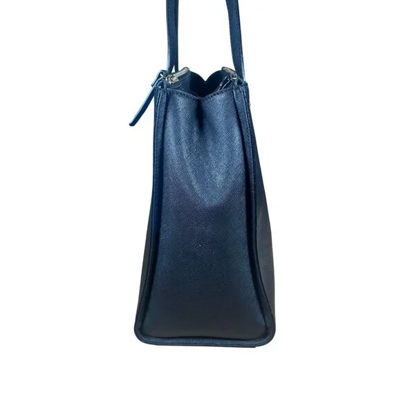 Kate Spade Cedar Street Jensen Black Leather Shoulder Bag Tote Bag - Picture 5 of 13